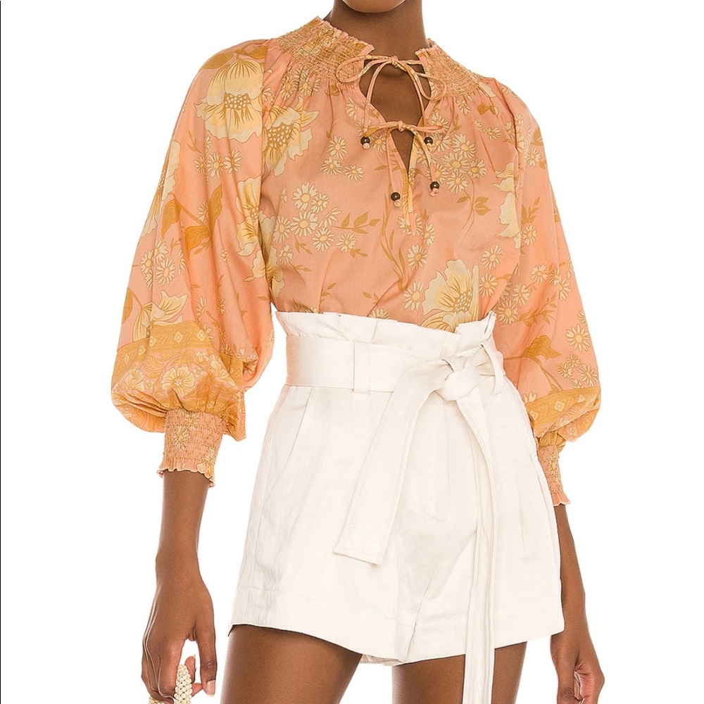 Spell Sloan Blouse Top Shirt Large New With Tags